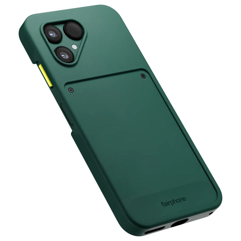 Fairphone 6 Schutzhülle Waldgrün Silikon stoßfest Cover 7 Zoll - 8718819370185