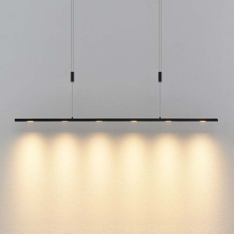 Lucande Stakato LED-Pendelleuchte Hängeleuchte Deckenlampe 6flammig 120cm lang - 4251911718942