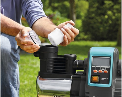 Gardena Hauswasserautomat 6000/6 Pumpe Gartenpumpe Druckpumpe 1300W 6000l/h - 4078500044370