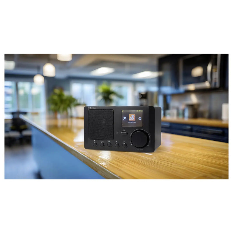 Renkforce Internet Tischradio RF-IR-MONO2 Bluetooth Internetradio schwarz - 4064161506029