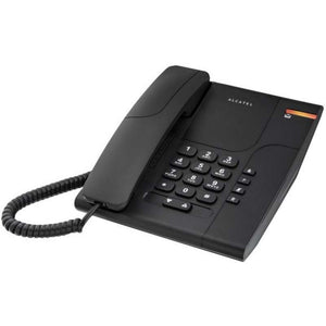 B-Ware Alcatel Telefon Festnetz Schnurgebunden Analog Stummtaste Wand Schwarz 3 STÜCK