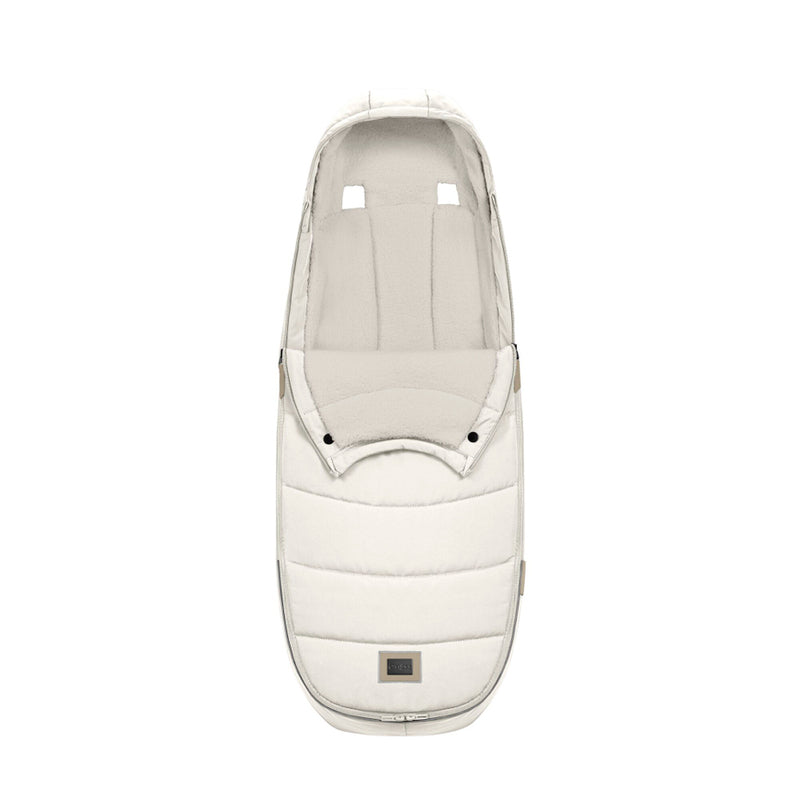 cybex PLATINUM Fußsack Schlafsack Kinderwagen Off White Teddyfleece Universal - 4063846413171