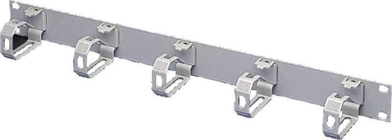 Rittal 7159.035 19 Zoll Netzwerkschrank-Kabelführung 1 HE Grau - 4028177166691