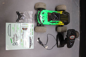 Absima MINI AMT Gelb, Grün Brushed 1:16 RC Modellauto Elektro Monstertruck RtR 2