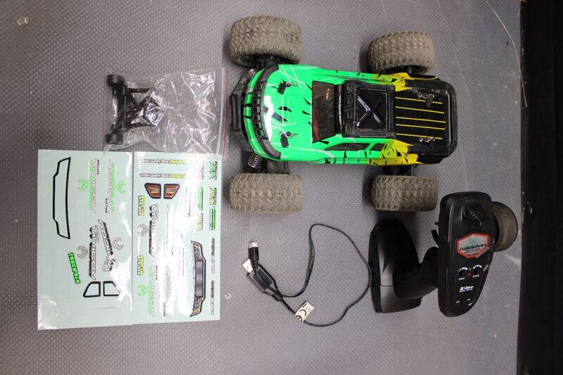 Absima MINI AMT Gelb, Grün Brushed 1:16 RC Modellauto Elektro Monstertruck RtR 2 - 4250650957711