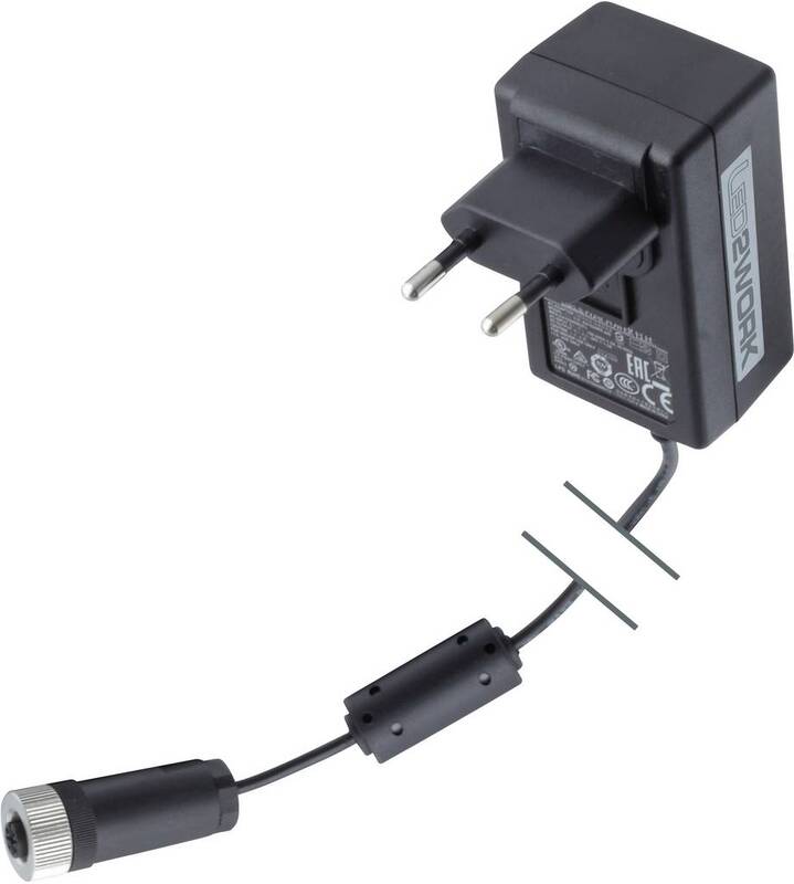 LED2WORK Spannungswandler Steckernetzteil mit M12 Buchse 36W Netzgerät - 4260556622040