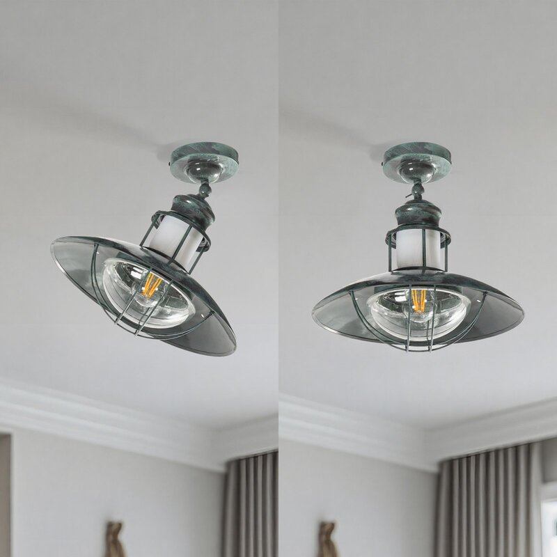 Lindby Deckenlampe Louisanne Deckenlampe Deckenlicht Lampe Industrie Stil Gra710 - 4251096532777