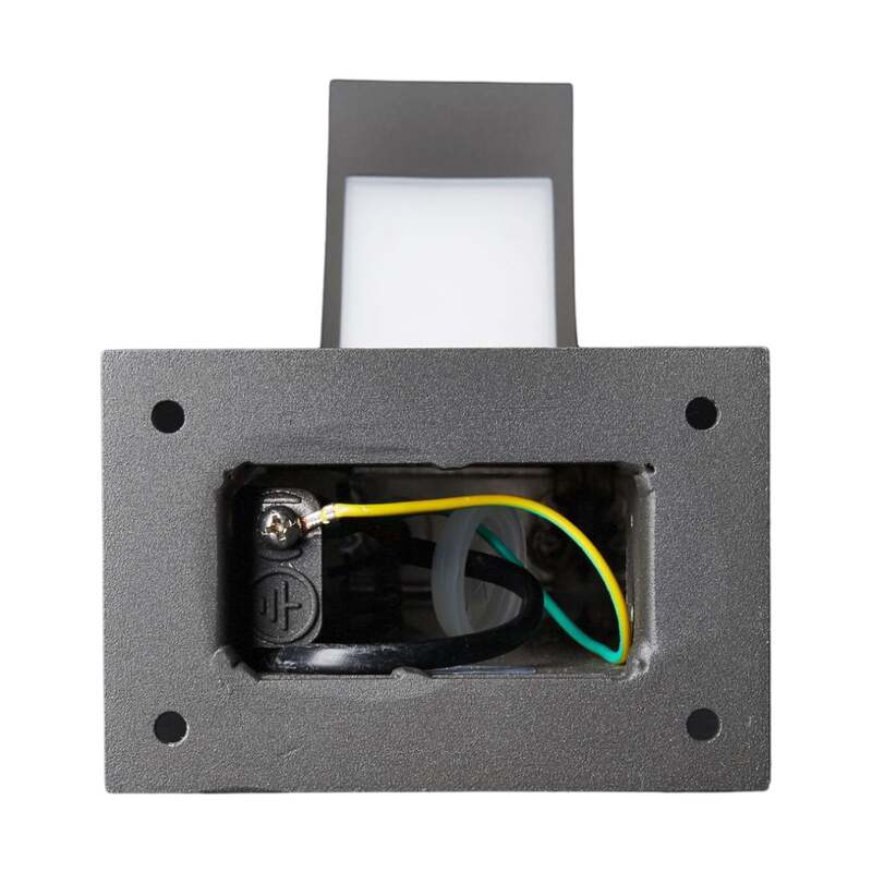 Lucande LED Sockelleuchte Gartenleuchte Lennik anthrazit 60cm IP54 4,2W 450lm - 6291105702676