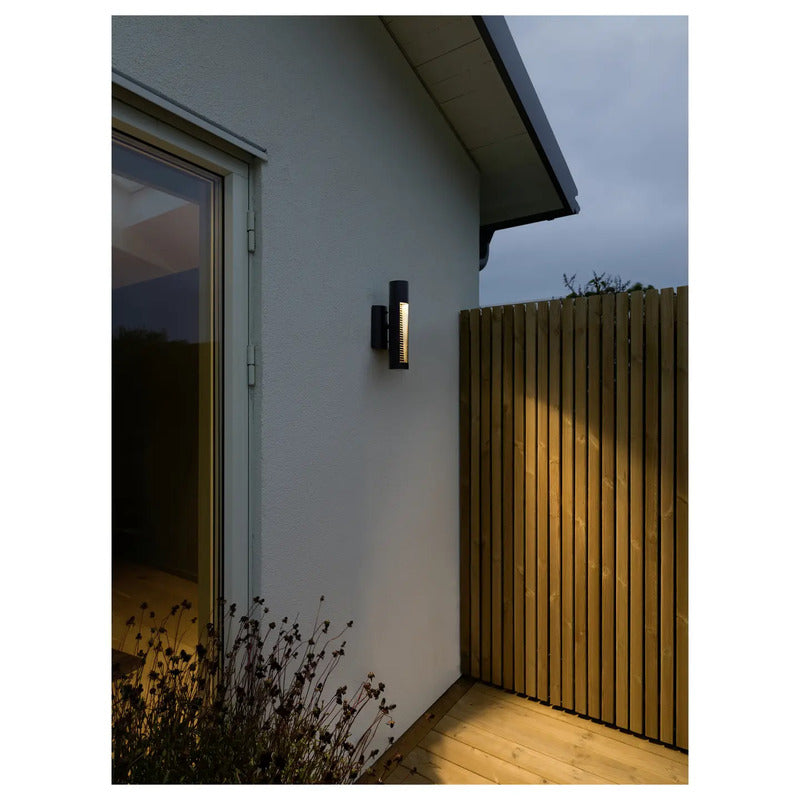 Konstsmide Außenwandleuchte Udine 7536-750 LED Gartenlampe schwarz IP44 12W - 7318307536751