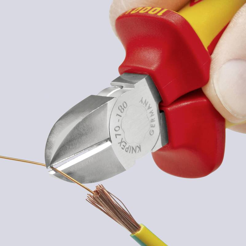 Knipex Seitenschneider VDE 180mm Handwerkzeug Präzisionsschneider - 4003773033813