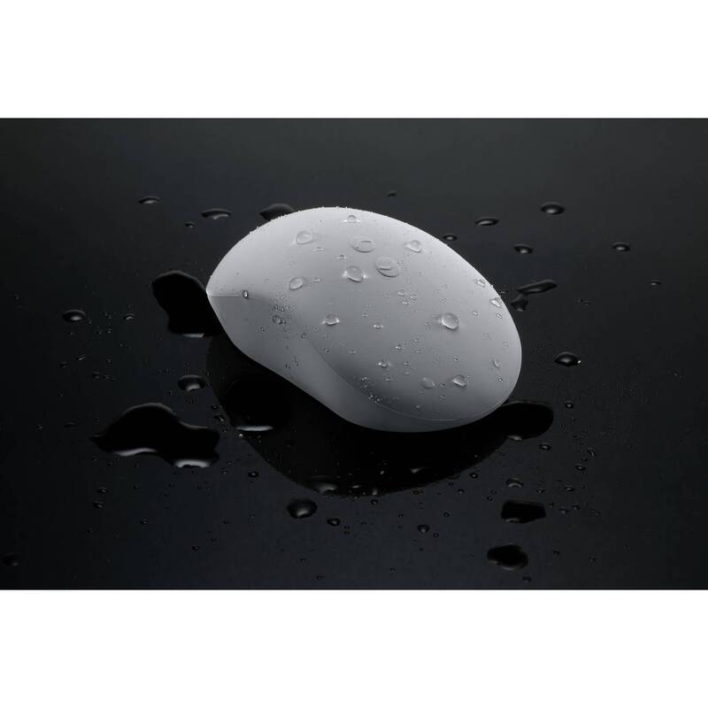 Renkforce Funkmaus Grau 1300 dpi IP53 spritzwassergeschützt, 4 Tasten - 4053199981502
