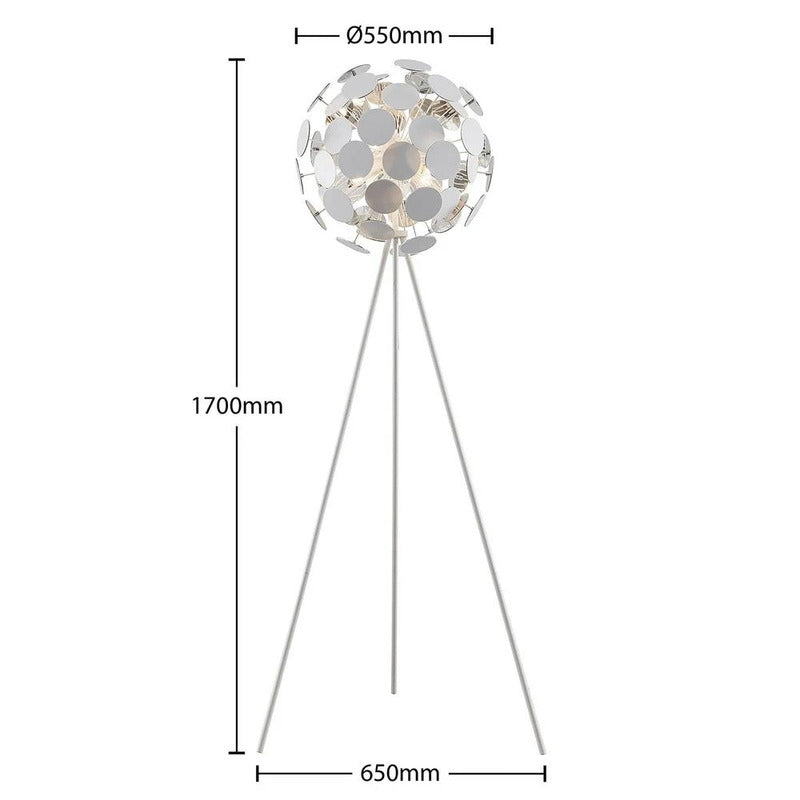Lindby Dotani Stehlampe Stehleuchte Standleuchte Leuchte Lampe Leseleuchte E14 - 4251911728040