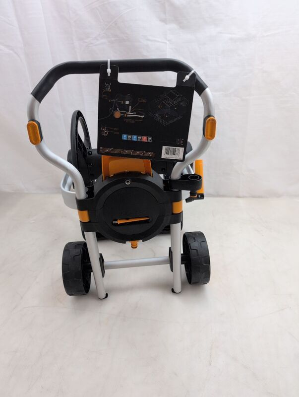 Fiskars Schlauchwagen Gartenwagen 360° Drehung ergonomischer Griff schwarz - 6411501512376