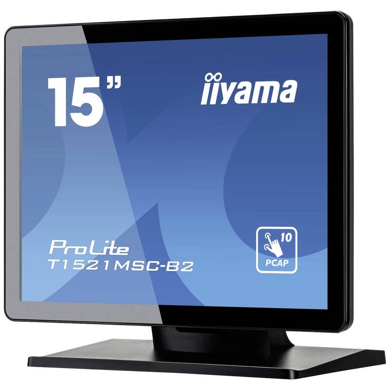 Iiyama Touchscreen-Monitor 15 Zoll ProLite T1521MSC-B2 1024x768 8ms schwarz VESA - 4948570120642
