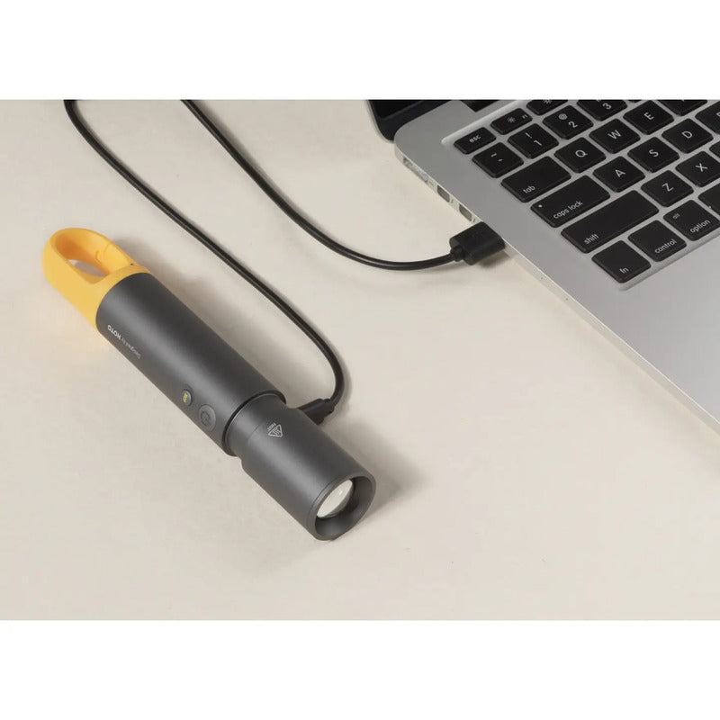 HOTO Handlampe verstellbar Hängelampe HTE0015GL LED 1000lm 24h 160g schwarz - 6974370800055