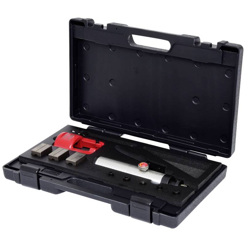 KS Tools 122.1260 Universal-Bördelgerät-Satz 11-tlgFlarefix II Kfz-Werkzeug - 4042146401842
