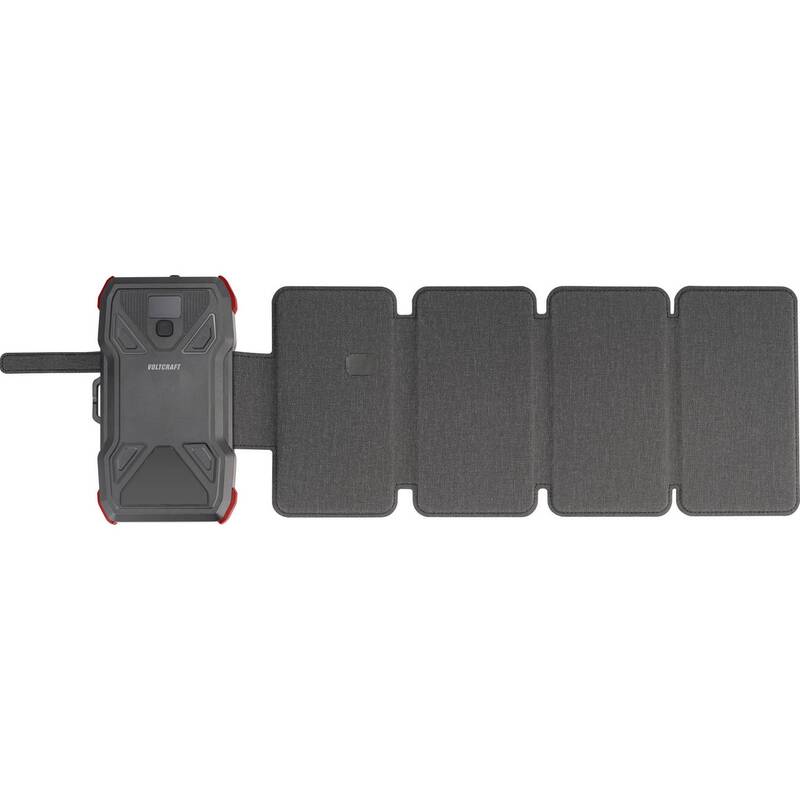 VOLTCRAFT VC-SPB-20.000 Solar-Powerbank 20000mAh IP54 4x Solarmodule USB-C - 4064161291062