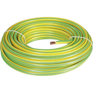 Bkl Electronic Erdungskabel Leitung H07 V K 16 Mm² Grün Gelb 25 M B-Ware