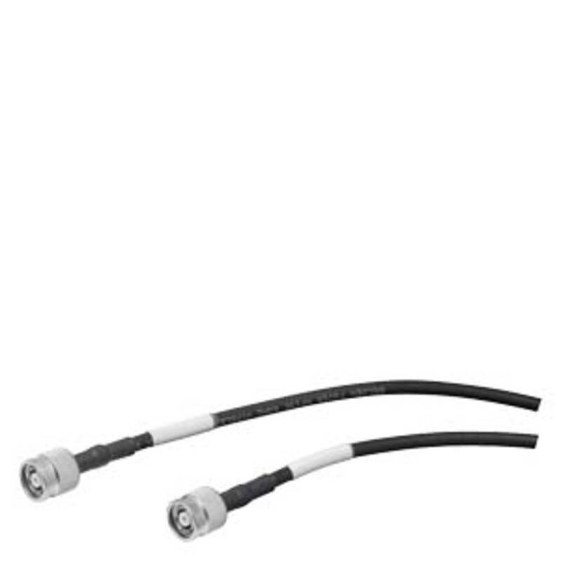 Siemens Antennenkabel Koaxialleitung UHF Antenne Schwarz 10m RP-TNC Stecker - 4011209667433
