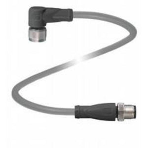 B-Ware Pepperl+Fuchs Sensorsteckverbinder Verbindungskabel Kabel Grau M12 Stecker 5 m