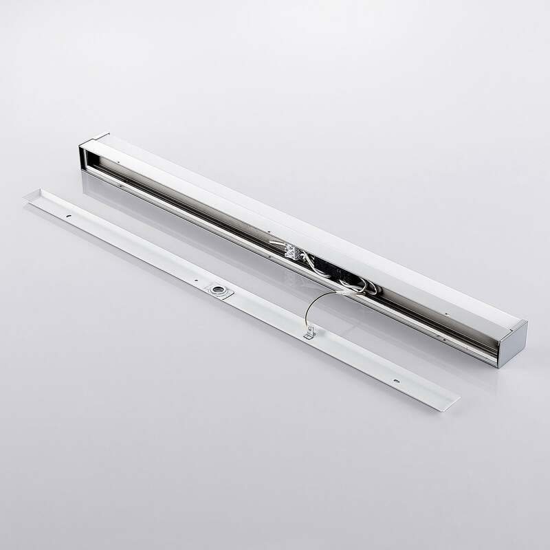 Lindby Wandleuchte Klea LED Lampe Badezimmerlampe chrom 90cm warmweiß IP44 - 4251096580518