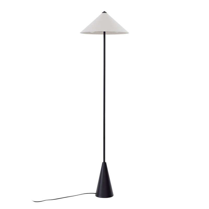 Lindby Stehleuchte Standlampe Leuchte Lampe Norvik H150cm Metall schwarz grau - 4255830903168