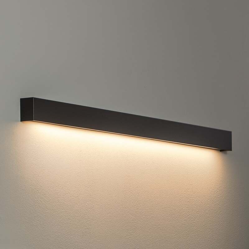 Nowodvorski Lighting Wandleuchte Straight L 122 cm Wandlampe Lampe Spot schwarz - 5903139759595