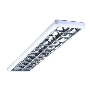 B-Ware G & L Handels GmbH Rasteranbauleuchte Deckenlampe Deckenlampe 432 weiß 124,5cm