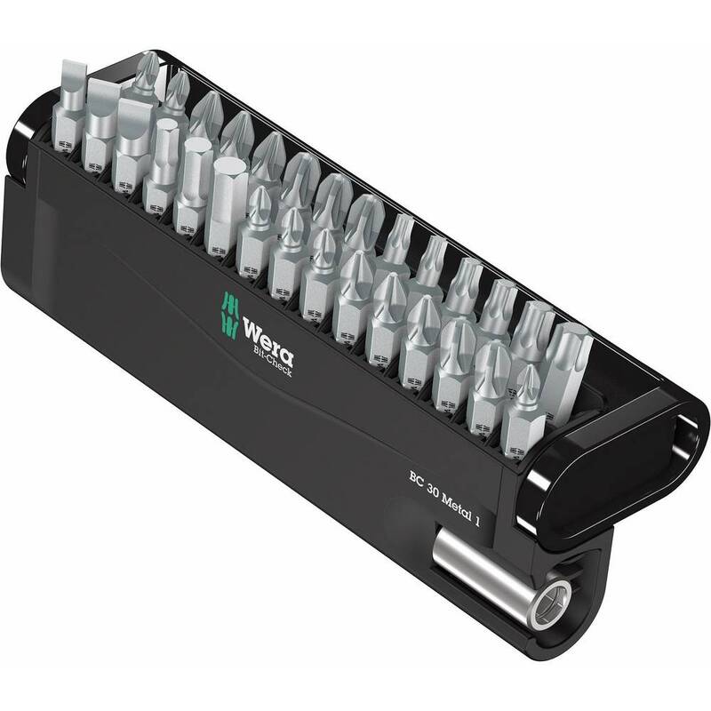 Wera Bit-Check Bit-Set 30-teilig Schlitz Kreuzschlitz Phillips Sechskant 1/4" - 4013288179838