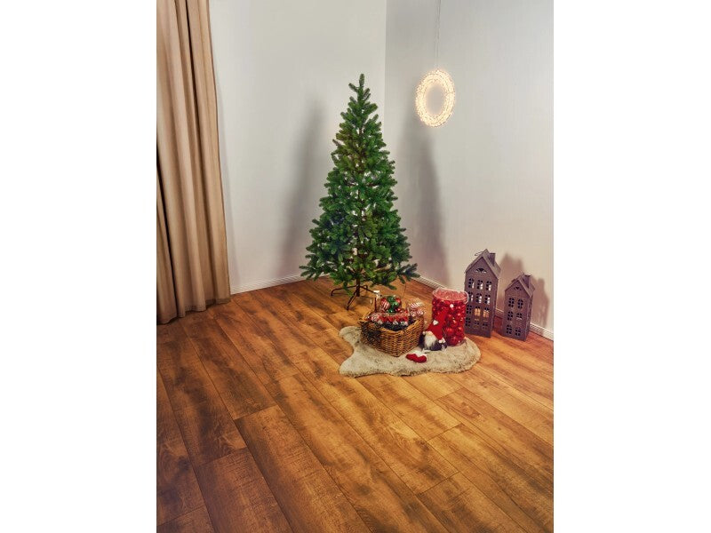 Künstlicher Weihnachtsbaum Kunsttanne Nagano 180cm LED Tannenbaum grün 160L - 4007876512213