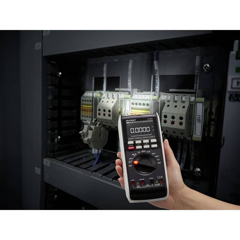 Voltcraft Hand-Multimeter VC891 digital Datenlogger True RMS CAT III 1000V - 4064161218076