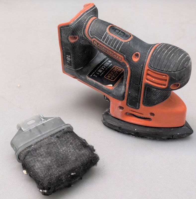 Black & Decker Akku-Deltaschleifer BDCDS18N-XJ 18V Schleifmaschine ohne Akku - 5035048655351