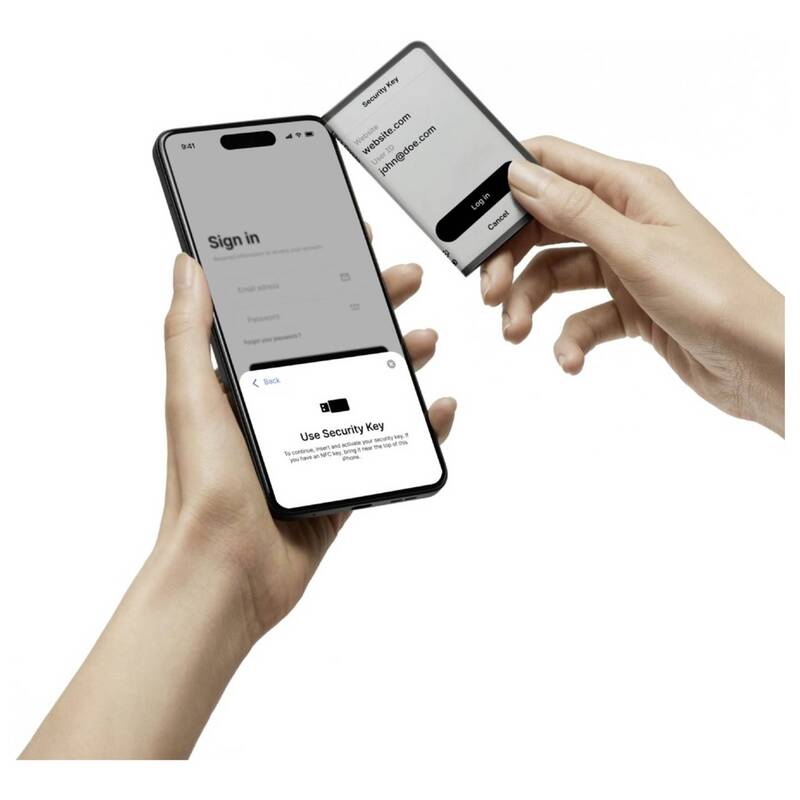 Ledger Hardware Wallet STAX-RKEY-ESDEPTIT USB-C Schwarz Krypto Wallet 85x54x85mm - 3760027785317