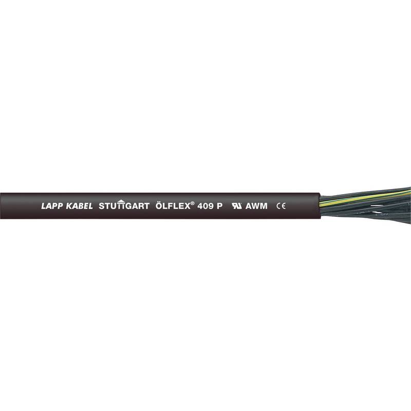 LAPP Steuerleitung Steuerkabel ÖLFLEX 409 P Leitung 12 G 1.5mm² Schwarz 22 Meter - 4044777252824