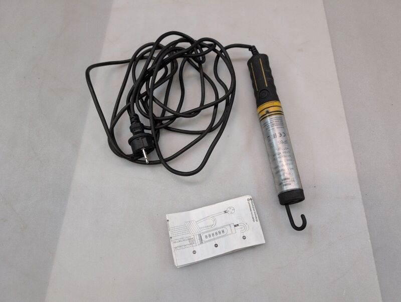 Brennenstuhl LED Werkstattleuchte WL 550 2021 dimmbar schwarz-gelb IP65 570lm - 4007123674534