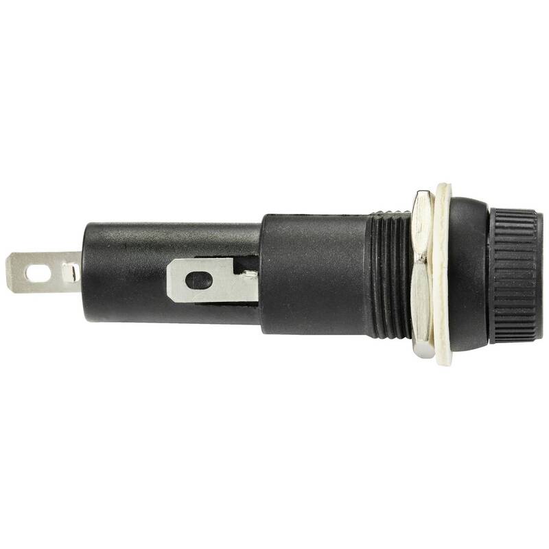 TRU COMPONENTS Sicherungshalter Halter Feinsicherung Einsatz Löten 10 STÜCK - 4053199991150
