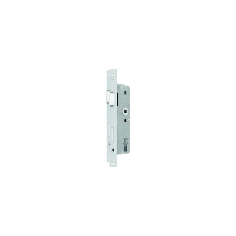 BKS Glastür-Einsteckschloss Modell 0007 PZW 72mm 8mm DIN links nickelsilber - 4015540539862