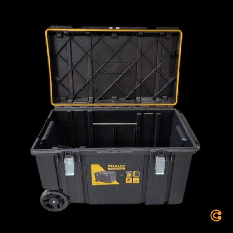 Stanley Mobile Werkzeugbox FatMax 240l IP65 mit 7 Rädern und Teleskopgriff - 3253561755316