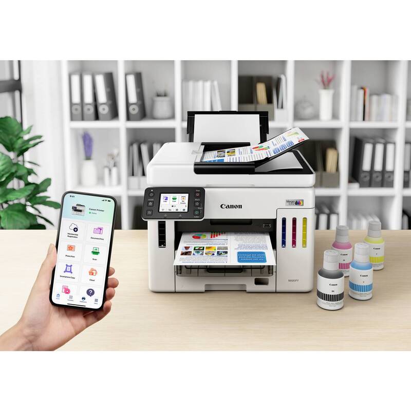 Canon Multifunktionsdrucker Maxify GX 7150 Tintenstrahldrucker A4 WLAN Duplex - 4549292240276