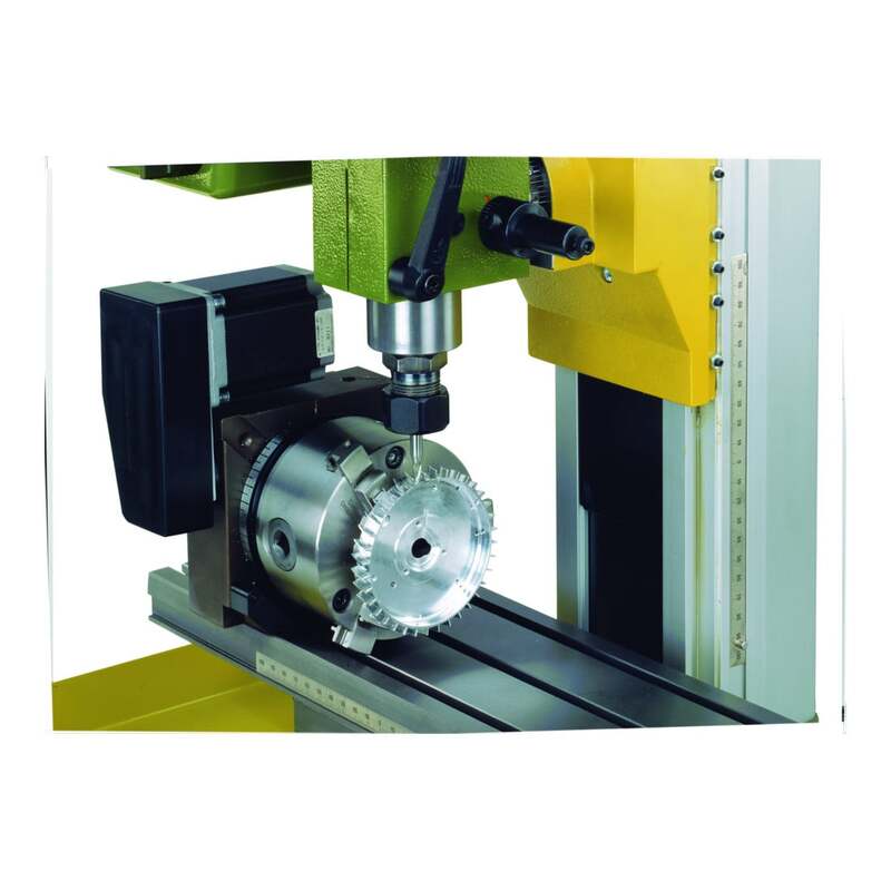 PROXXON Teilapparat UT 400 CNC Präzisionsgerät für Feinfräse FF 500 CNC - 4006274244238