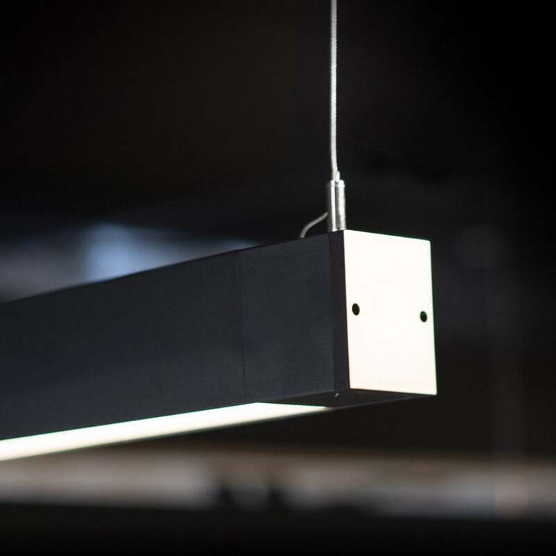 SLC Deckenleuchte Lampe LED Click CCT dimmbar schwarz für Länge 140 cm - 7070938078597