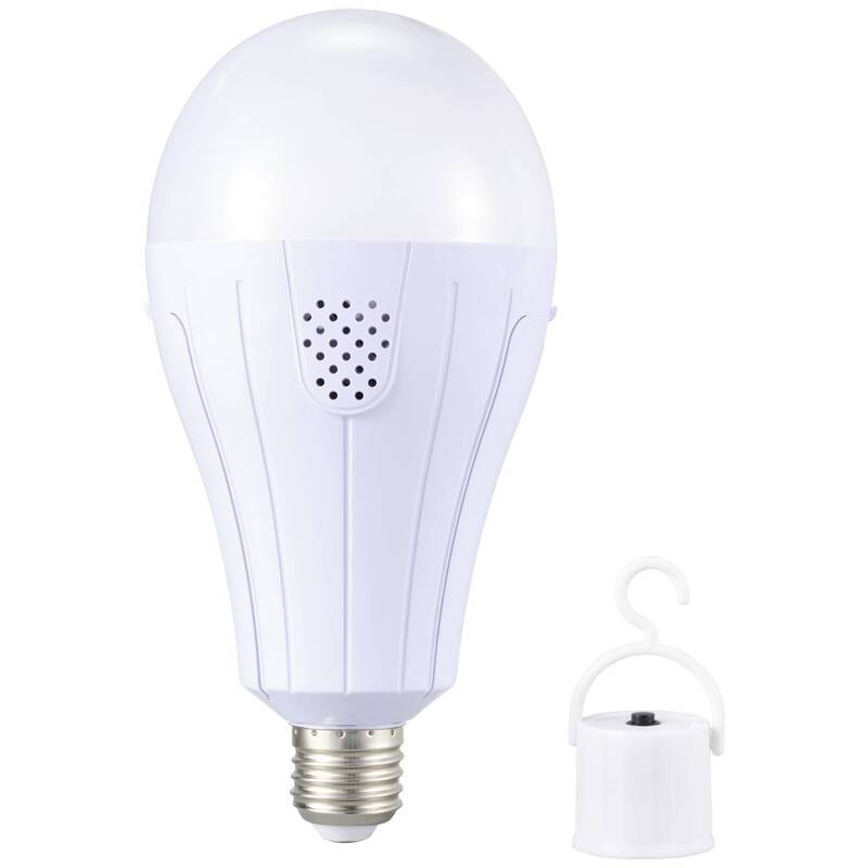 Akku LED-Leuchtmittel Glühlampe E27 Warmweiß nicht dimmbar 20 W Haken 8 STÜCK - 4064161250052