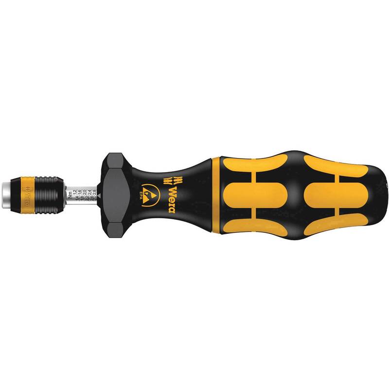 Wera Drehmoment-Schraubendreher 1/4" ESD 0,3-1Nm Präzisionswerkzeug 142mm - 4013288179166