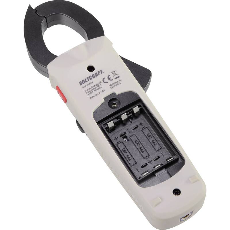 Voltcraft Stromzange VC-523 digitale Messzange 400A CAT III 600V True RMS - 4053199547463