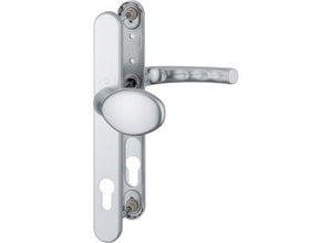 B-Ware Hoppe Profiltür-Drückergarnitur Tôkyô 76G/3346/1710RH PZ 67-72 Schmalrahmen weiß