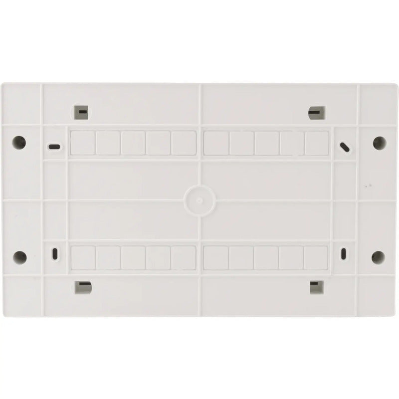 Intratec Verteilerschrank Aufputz 18TE 1-reihig IP40 ABS Signal-Weiß 396x236mm - 4260398179337