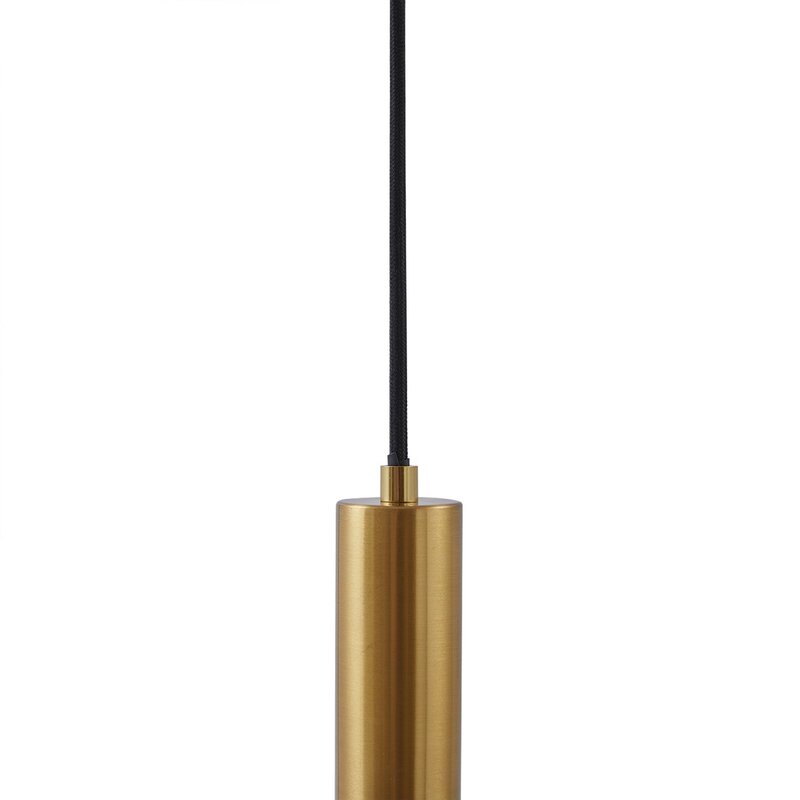 Lindby Hängeleuchte Hildur Ø 22 cm rauchgrau Glas Deckenlampe Lampe Leuchte Spot - 4251911793307