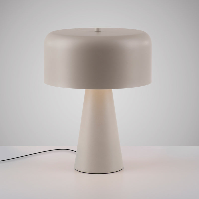Schöner Wohnen Tischleuchte PENTO LED Lampe Leuchte beige Höhe 35cm Metall E27 - 4043689017682