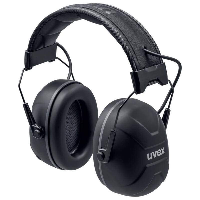 Uvex Kapselgehörschutz aXess one 2640001 Bluetooth 31dB wasserdicht schwarz-grau - 4031101928913