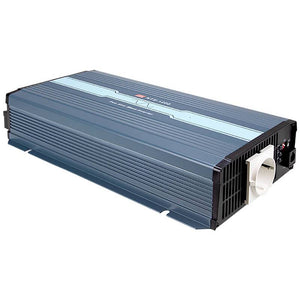 B-Ware Mean Well Wechselrichter Stromwandler NTS-1200 EU Sinuswelle Fernbedienung 24V